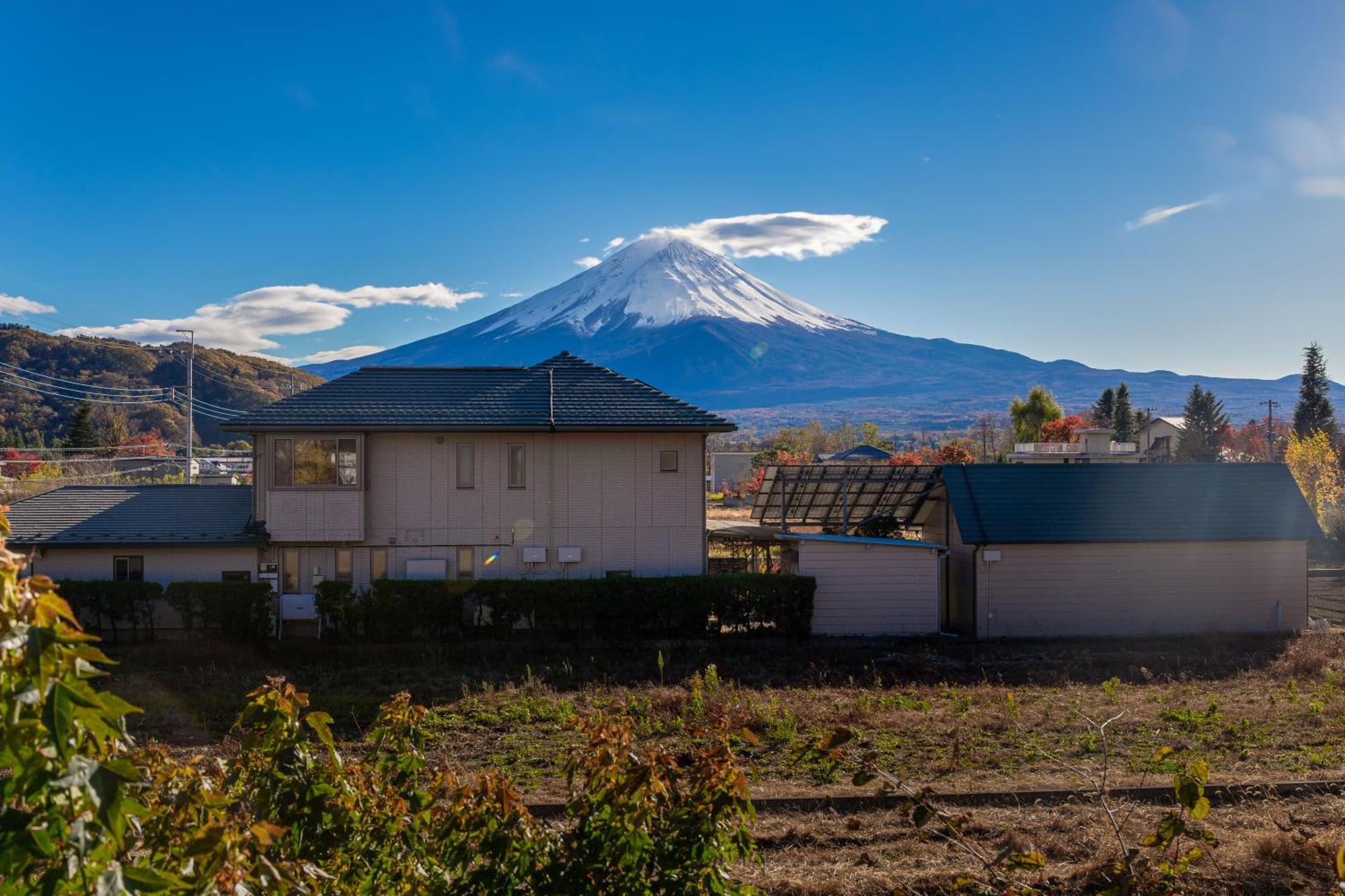 View Of Mt Fuji Free Transportation Bicycle Rental Ok 富士山眺望 富士河口湖 外观 照片